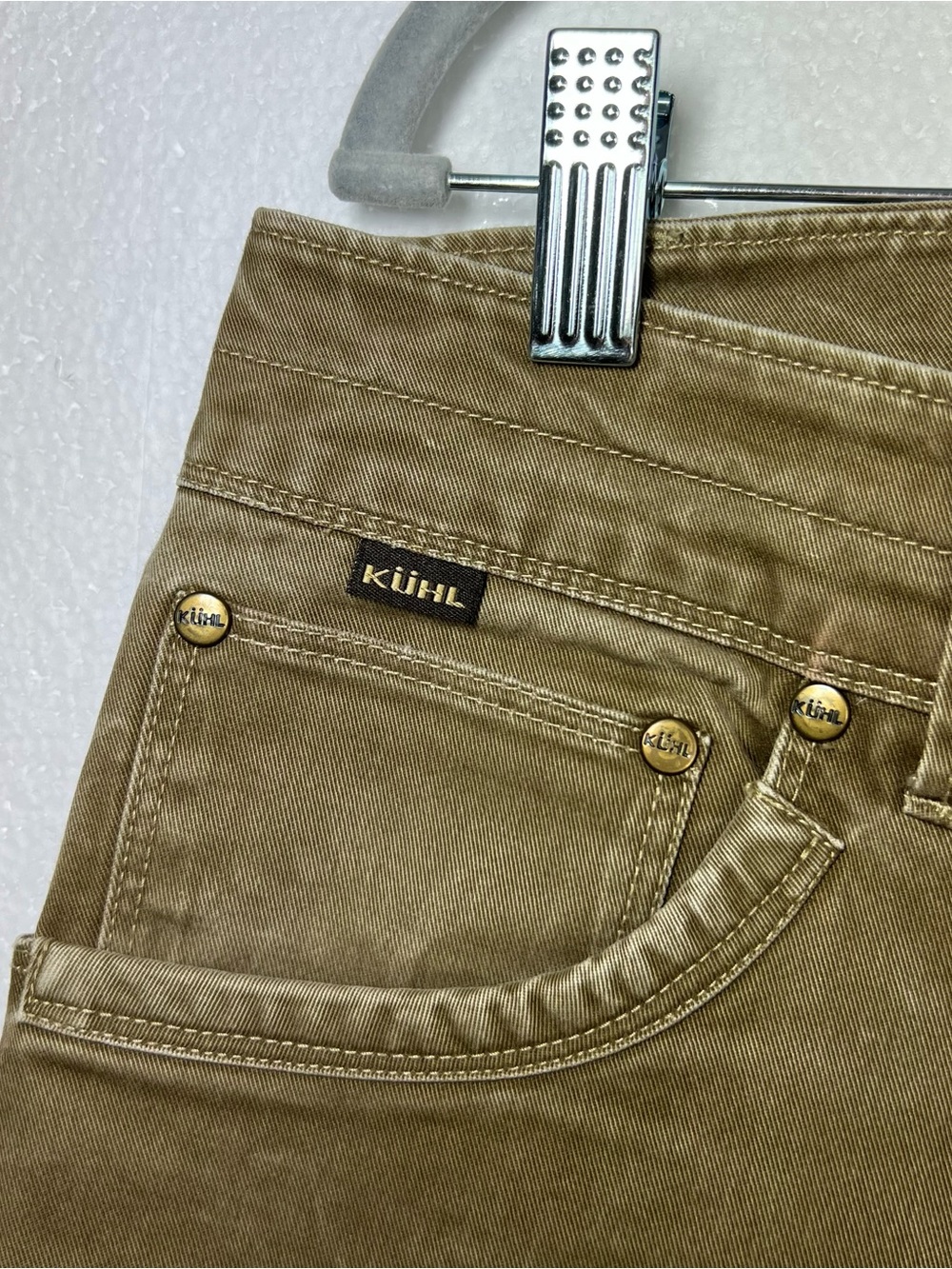 Kuhl Rydr olive green pants size 36X30 great condition - Picture 4 of 7